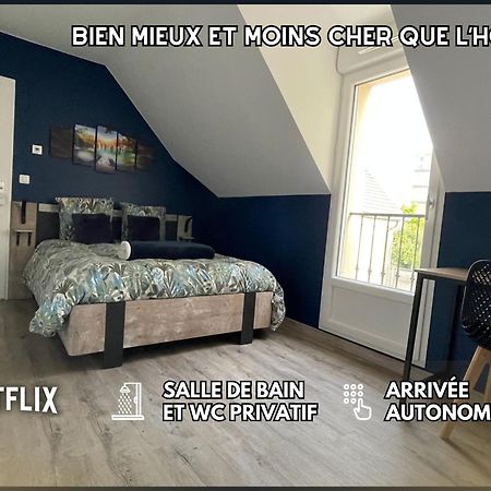 מלון Compiègne Chambre Escapade - Sdb Wc Privatif - Entree Autonome - Grande Tv Netflix מראה חיצוני תמונה